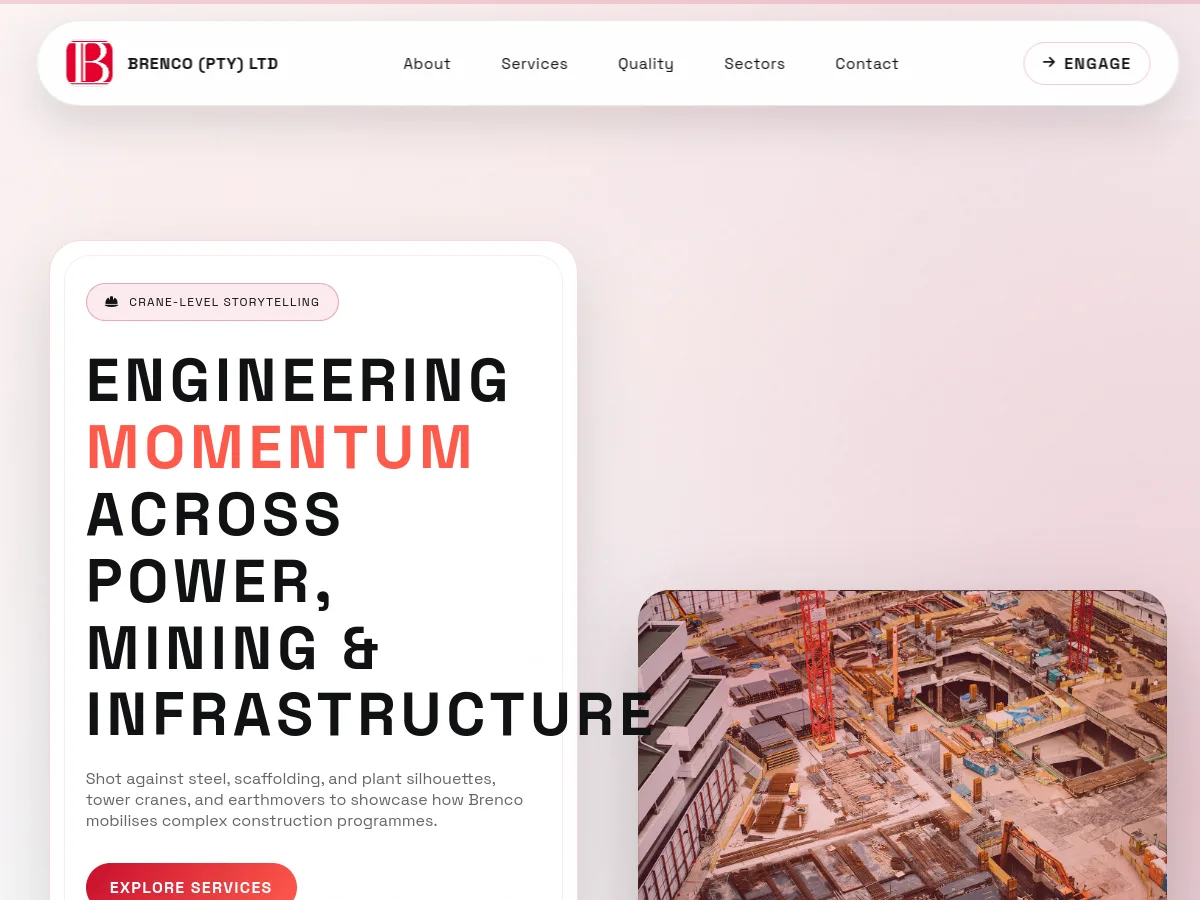Brenco PTY website